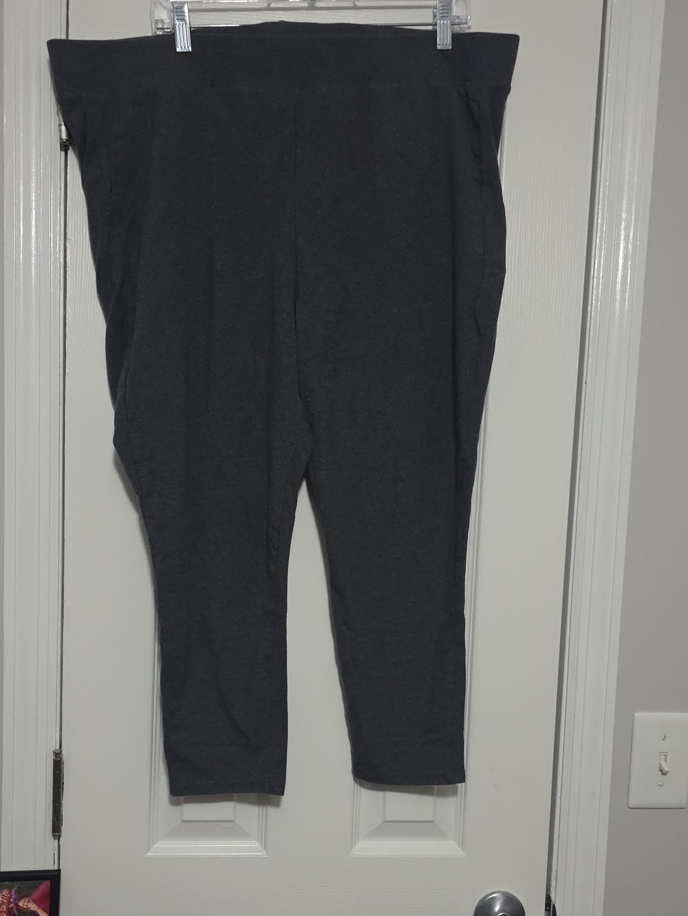 torrid Dark Charcoal Cropped Stretch Ponte Pants